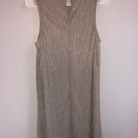 Forever 21 Size M Shimmery Champagne Color Dress - Picture 2 of 7